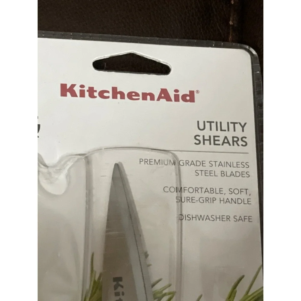 KitchenAid Kitchen Tool Set Pink Stainless Steel Masher Shears Can Opener 15pc
